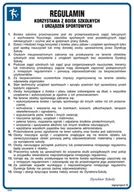 Instrukcje stanowiskowe BHP - IAA42 INSTRUKCJA REGULAMIN KORZYSTANIA Z BOISK SZKOLNYCH I URZĄDZEŃ SPORTOWYCH, PN - PŁYTA PCV 1MM; (245X350MM) - miniaturka - grafika 1