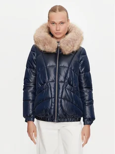 Geox Kurtka zimowa Backsie W4628S T2843 F1624 Granatowy Regular Fit - Kurtki damskie - miniaturka - grafika 1