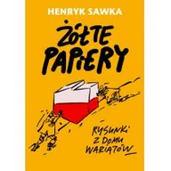 Komiksy dla młodzieży - Henryk Sawka Żółte papiery Rysunki z domu wariatów - miniaturka - grafika 1