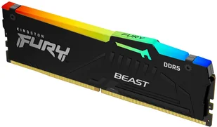 Kingston Fury Beast RGB 32GB 1x32GB 5200MHz DDR5 CL40 DIMM KF552C40BB2A-32 - Pamięci RAM Kingston Fury Beast RGB 32GB 1x32GB 5200MHz DDR5 CL40 DIMM KF552C40BB2A-32 - Pamięci RAM - miniaturka - grafika 1