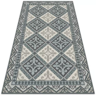 Dywan ogrodowy wzór Geometryczne ornamenty 100x150 cm - Dywany zewnętrzne - miniaturka - grafika 1