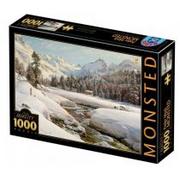 Puzzle - D-Toys Puzzle 1000 Peder Mork Monsted, Zimowy krajobraz - miniaturka - grafika 1