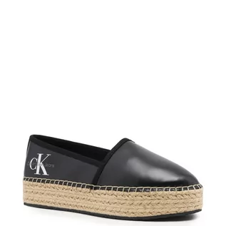 Espadryle damskie - CALVIN KLEIN JEANS Espadryle FLATFORM - grafika 1