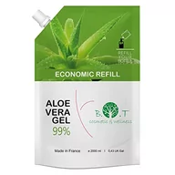 Balsamy i kremy do ciała - B.O.T Cosmetic & Wellness - 100% Naturalny Żel Aloe Vera z Hiszpanii | Nawilżający Krem do Twarzy i Ciała | Łagodzi Poparzenia i Podrażnienia | Bez Dodatków i Barwników, 2000 ml - miniaturka - grafika 1