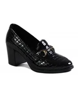 Mokasyny damskie - MOKASYNY RIEKER - 50101-00 BLACK - Rieker - miniaturka - grafika 1