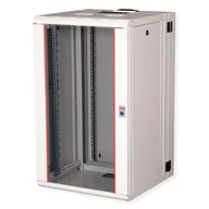 Szafy rack - ROLINE Wandgehouse Pro 48,26cm 19Zoll 20 HE 600x600 BxT zweiteilig schwenkbar grau - miniaturka - grafika 1