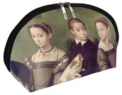 Kosmetyczki, organizery i kuferki - Kosmetyczka Troje dzieci z psem Sofonisba Anguissola - miniaturka - grafika 1