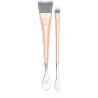 Pędzle do makijażu - Real Techniques Prep Skincare Brush Duo zestaw Pędzel Prep RT 107 Face Brush 1 szt + Pędzel Prep RT 109 Eye Brush 1 szt dla kobiet - miniaturka - grafika 1