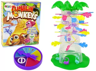 Gra Zręcznościowa Spadające Małpki Małpy - Zabawki interaktywne dla dzieci - miniaturka - grafika 1