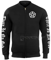 Bluzy męskie - bluza AMENOMEN - SATAN rozpinana, bejsbolówka (OMEN052CB)-XL - miniaturka - grafika 1