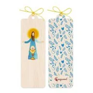 Zakładki do książek - Cozywood Zakładka drewniana Jezus - miniaturka - grafika 1