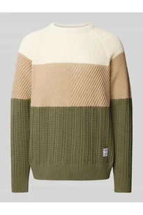 Sweter z dzianiny z fakturowanym wzorem model CODY - Pepe Jeans - Swetry męskie - miniaturka - grafika 1