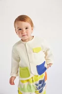 Kaftaniki dla niemowląt - Bobo Choses kurtka niemowlęca kolor beżowy - miniaturka - grafika 1