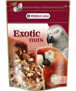 Versele-Laga Exotic Nuts 750g mieszanka orzechowa dla dużych papug 750g 49035-uniw - Przysmaki dla ptaków - miniaturka - grafika 1