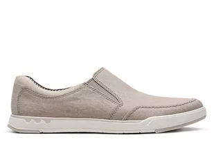 Clarks, Półbuty męskie, Clarks Step Isle, beżowy, rozmiar 40 - Półbuty męskie - miniaturka - grafika 1