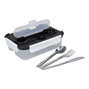 Built Built-Lunch Box ze Sztućcami Classic UPOMINKARNIA uniwersalny - Lunch boxy - miniaturka - grafika 2