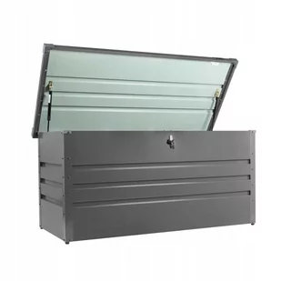 Pojemnik Zbiornik Metalowy Na Pasze Zboże 500L - Skrzynie ogrodowe - miniaturka - grafika 1