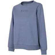 Bluzy damskie - Bluza Damska 4F Szara H4Z22 Bld020 25S-S - miniaturka - grafika 1