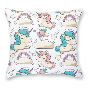 ŚWIAT SYPIALNI Poszewka Bawełnian Jasiek Belluno 17 Konik 40x40 - Poszewki na poduszki - miniaturka - grafika 1