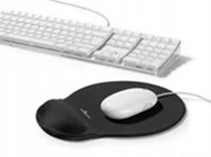 Podkładki pod mysz - Podkładka Pod Mysz Durable Ergotop Z Żelem Czarna - miniaturka - grafika 1