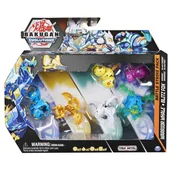 Figurki dla dzieci - BAKUGAN EVOLUTIONS BATTLE STRIKE PACK 6 FIGUREK WARRIOR WHALE BLITZ FOX - miniaturka - grafika 1