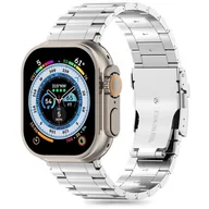 Akcesoria do smartwatchy - Pasek do APPLE WATCH 4 / 5 / 6 / 7 / 8 / 9 / SE / ULTRA 1 / 2 (42 / 44 / 45 / 49 MM) Tech-Protect Stainless Pro srebrne - miniaturka - grafika 1