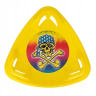 Sanki i ślizgacze - Talerz ślizg zjazdowy na śnieg ślizgacz plastikowy sanki dla dzieci - miniaturka - grafika 1