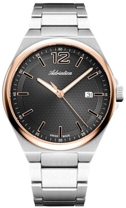 Zegarek męski Adriatica A8346.41R6Q szary