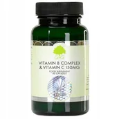 Witaminy i minerały - G&g Witaminy B kompleks + Witamina C 150 mg Suplement diety 60 kaps. - miniaturka - grafika 1