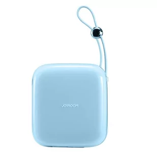 Joyroom JR-L002 10000mAh Jelly Series 22.5W z wbudowanym kablem USB C niebieski - Powerbanki - miniaturka - grafika 2