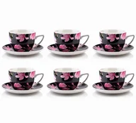 Filiżanki - Mondex Komplet 6 filiżanek Ayla 250ml wzór 3 DD.10048 - miniaturka - grafika 1
