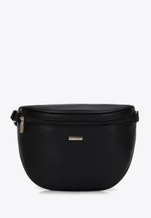 Saszetka damska z imitacji skóry czarno - złota - Wittchen - Nerki - miniaturka - grafika 1