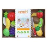 Zabawki AGD - Askato Warzywa i owoce do krojenia - miniaturka - grafika 1