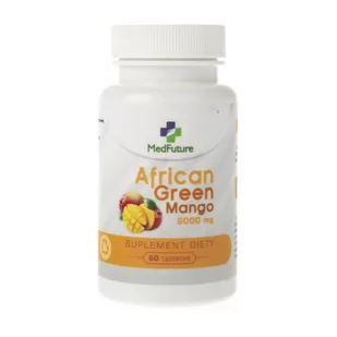 MEDFUTURE African Green Mango - 60 tabletek Ekstrakt z nasion mango - Układ pokarmowy - miniaturka - grafika 1