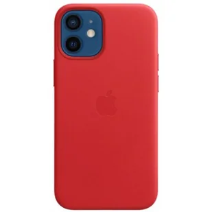 Apple Skórzane etui iPhone 12 mini PRODUCT RED - Etui i futerały do telefonów - miniaturka - grafika 2