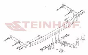 Hak holowniczy Steinhof R-111 - Akcesoria motoryzacyjne Hak holowniczy Steinhof R-111 - Akcesoria motoryzacyjne - miniaturka - grafika 1