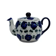 Czajniki na gaz - Ceramiczna czajnik kula Ceramika Bolesławiec - miniaturka - grafika 1