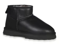 Śniegowce damskie - Buty damskie Emu Australia śniegowce czarne ocieplane Sharky Micro Town-36 - miniaturka - grafika 1