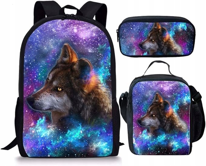 Plecak szkolny zestaw galaxy dla dzieci chaqlin