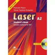 Książki do nauki języka angielskiego - Laser A2. Student&#039;s Book + CD-ROM - miniaturka - grafika 1