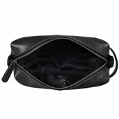 Kosmetyczki, organizery i kuferki - Kosmetyczka skórzana TIZANO KM1 czarna - miniaturka - grafika 1