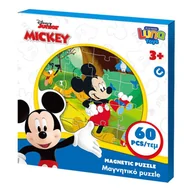 Puzzle - Magnetyczne puzzle 60 el. Myszka Mickey 563909 - miniaturka - grafika 1