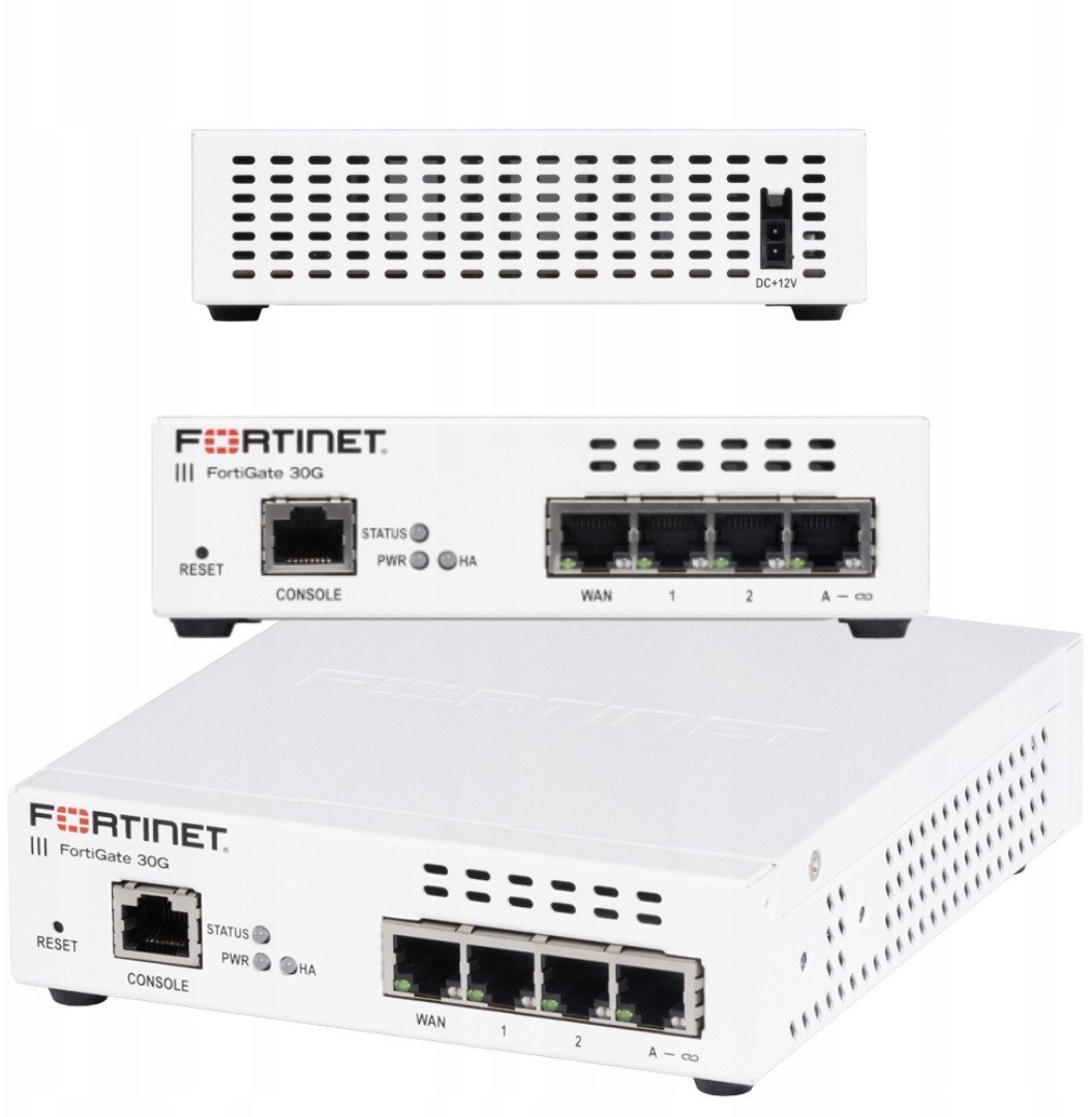 FORTINET FortiGate-30G 4xGE RJ45 ports including 3xInternal Ports 1xWAN Ports FG-30G