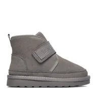 Buty dla dziewczynek - Kozaki Badura EO-HY669016S-2 (III)DZ Szary - miniaturka - grafika 1