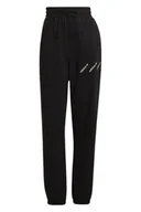 Spodnie damskie - Spodnie damskie Adidas Track dresowe joggery czarne-XXS - miniaturka - grafika 1