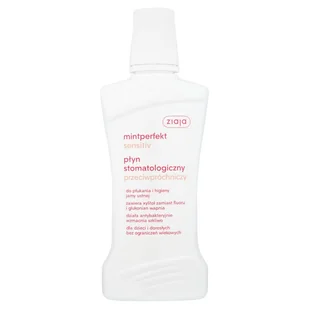 Ziaja Mintperfekt Sensitiv, przeciwpróchniczy płyn do jamy ustnej, 500 ml - Pozostałe kosmetyki - miniaturka - grafika 3