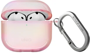 UNIQ Iridescia do AirPods 4 Hang Case pink prism - Akcesoria do słuchawek - miniaturka - grafika 1