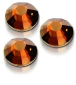 Ozdoby do paznokci - Ozdoba do paznokci Cyrkonie Swarovski SS10 001 Cop Crystal Copper 50 szt - miniaturka - grafika 1