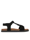 Buty dla dziewczynek - Lasocki Young Sandały BRICK CI12-BRICK-02 Czarny - miniaturka - grafika 1