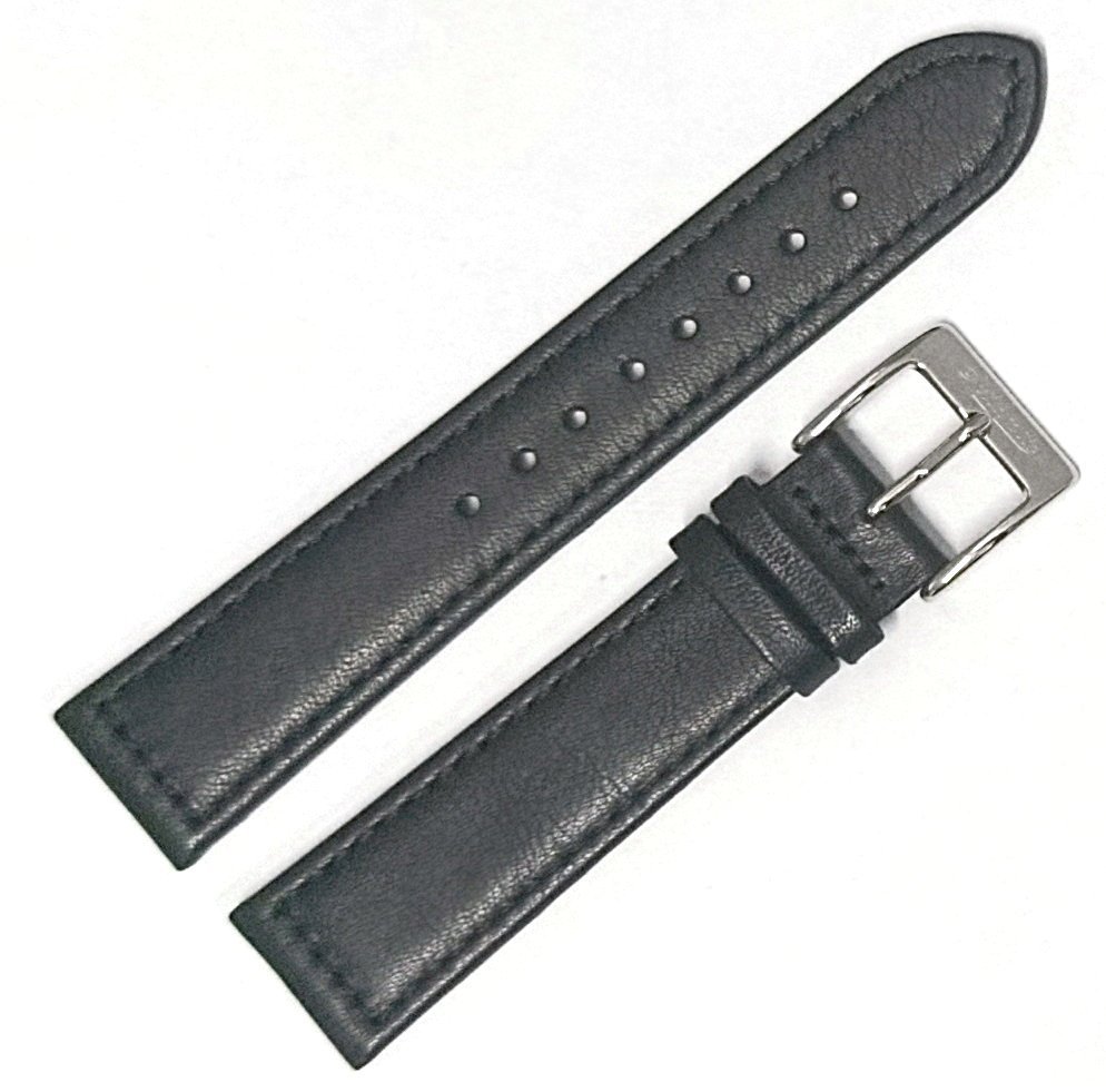 Skórzany pasek do zegarka Atlantic 20 mm CZ-20 4684 czarny